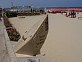פקודת מנחם בגין מוצגת באנדרטת אלטלנה שבחוף תל אביב