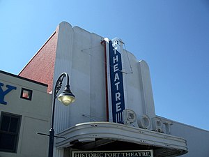 Port St. Joe, Florida: Port Theatre.