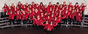 Tucson Desert Harmony Chorus at the 2016 Regional Competition.