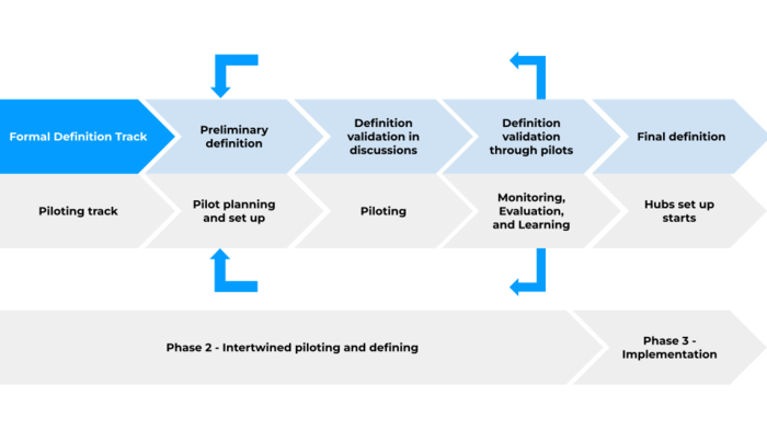 Regional and Thematic Hubs Status Update - June 2022 - Definition and Piloting Cycle