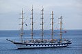 Le Royal Clipper au mouillage en Martinique