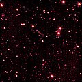 Spitzer first light image, unused. (Spitzer was formerly called SIRTF, Space InfraRed Telescope Facility.)