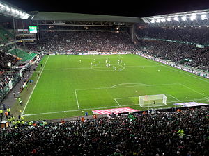 Das Stade Geoffroy-Guichard im November 2013