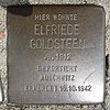 Stolperstein Bad Bentheim Kirchstraße 2 Elfriede Goldsteen