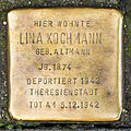 Stolperstein für Lina Kochmann (Ehrenstraße 19)