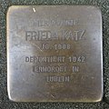 Stolperstein für Frieda Katz