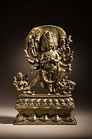 The Buddhist Deity Chakrasamvara, 9th-10th century CE. LACMA.[12]