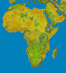 Mapa Afriky