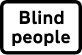 Blind people