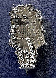 U.S. Navy supercarrier USS Nimitz (CVN-68)