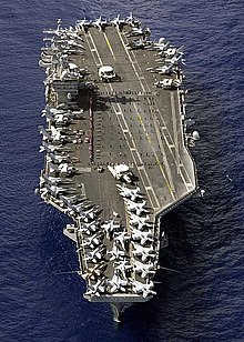U.S. Navy aircraft carrier USS Nimitz USS Nimitz (Nov. 3, 2003).jpg