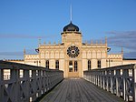 Kallbadhuset. Liknande byggnader fanns redan på 1800-talet.