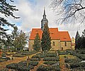 Sachgesamtheit Jakobikirche und Kirchhof Wilsdruff, mit Einzeldenkmalen sowie Kirchhof (Sachgesamtheitsteil) mit Ehrenfriedhof (Gartendenkmal)