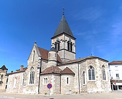 Skyline of Villars-les-Dombes