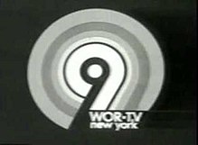 1971 WOR-TV I.D. slide. This 'dotted 9' logo was used from 1970 to 1987. 1971 WOR-TV I.D. slide.jpg