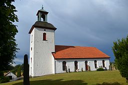 Istorps kyrka i augusti 2014.