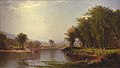 Alfred Thompson Bricher (1837–1908) Summer on the Saco[55] Quiet, calm water