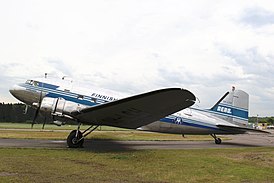 Douglas DC-3 авиакомпании Aero O/Y