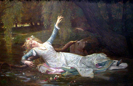 Ophélie par Alexandre Cabanel, 1883