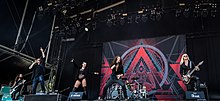 Amaranthe v roce 2018