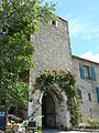 Remparts de Bargème enceinte, porte