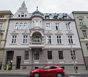 Main elevation from the street