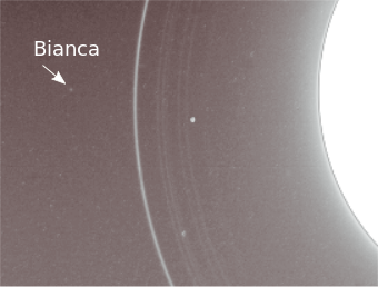 Bianca i kredsløbet om Saturn