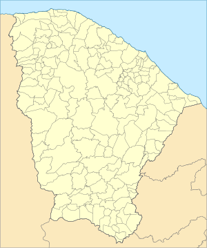 Mapa do Ceará