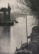 The Seine at Clichy, 1906