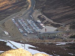 Cairngorm Mountain base station in early 2008