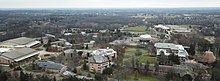 Aerial view of Calvin's campus Calvin aerial.jpg