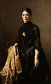 Damenportrait mit Fächer (1889)