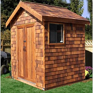 Garden sheds look ugly : garden accessories need a funky home