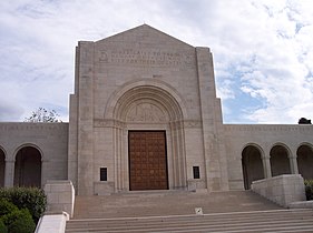 Chapelle du cimetière américain.