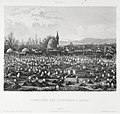 Bab al-Saghir cemetery, Damascus, in March, 1840
