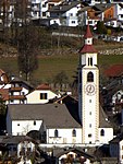 Pfarrkirche St. Jakob mit Friedhofskapelle und Friedhof