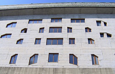 Dorsofasado de Goetheanum