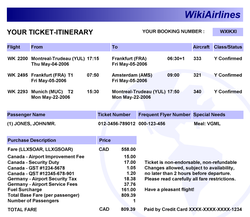 Airline Tickets