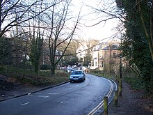 Leading down to the Vale of Health Edge of the Vale of Health.JPG