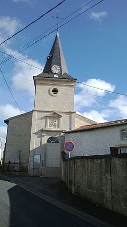 Kyrkan Saint-Martin i Behonne