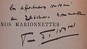 signature de Francis de Croisset