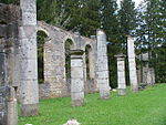 Ornes, les ruines de l'église