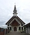 Gereja GKPI Jemaat Khusus Pasar Sipoholon di Dusun Pasar Sirongit