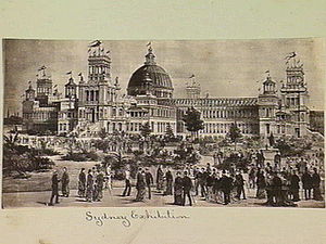 The International Exhibition of 1879 at the Garden Palace Garden Palace Sydney 1879.jpg