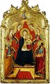 Gregorio di Cecco Enthroned Madonna