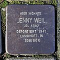 Hohenlimburg, Stolperstein Weil Jenny