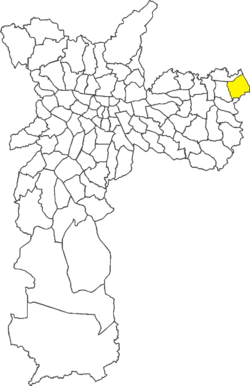 Location in the city of São Paulo