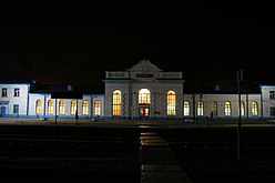 Вокзал вночі