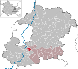 Kleinbockedra – Mappa