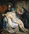 La Lamentación, 1618 - 1620, por Anton van Dyck (antiguamente atribuida a Rubens).